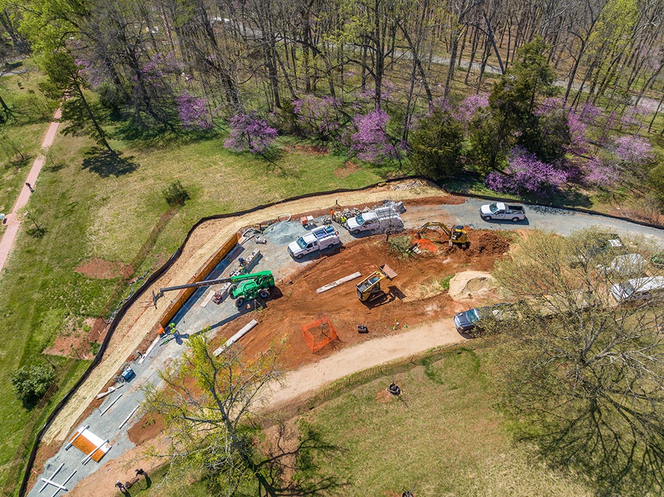 Contemplative Site at Monticello by HGA Nelson Byrd Woltz Landscape Architecture