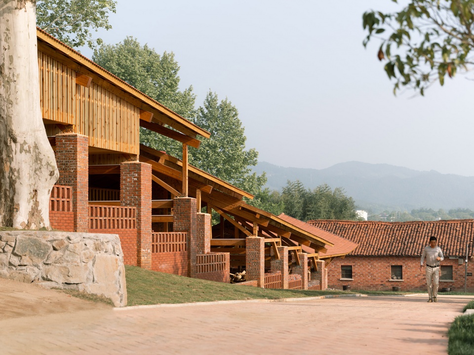 doumu dragon kiln and ich lounge in qianshan anhui by greyspace architects