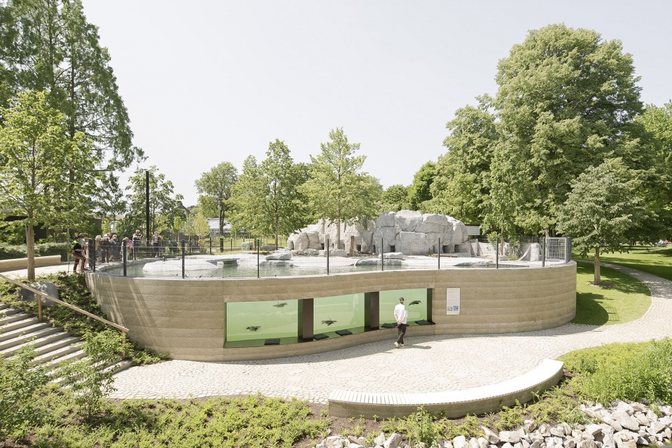 Green experience center in Luisenpark by Bez Kock Architekten BDA