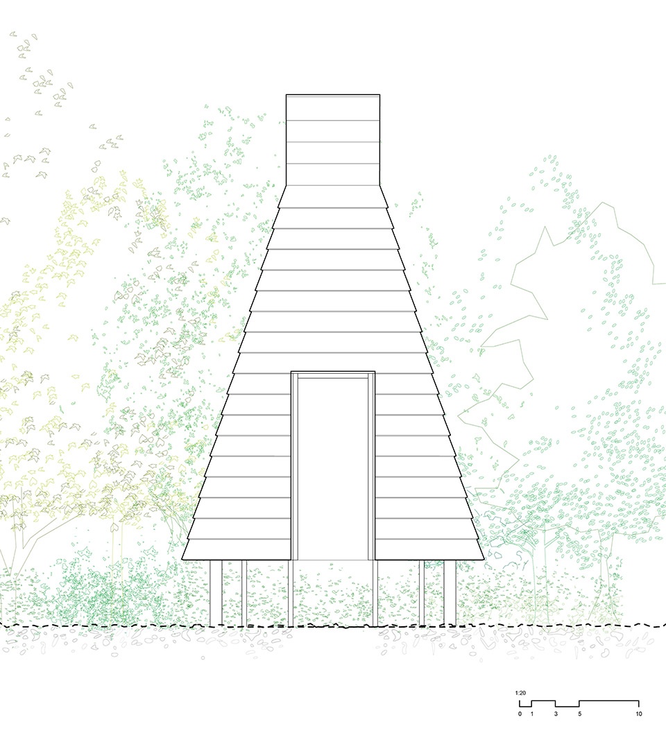 Periscope Hut by ELSE