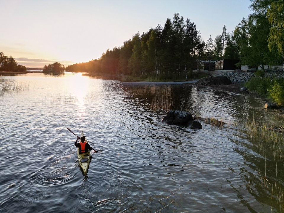 Uni Oravi Kanava Resort by Studio Puisto Architects