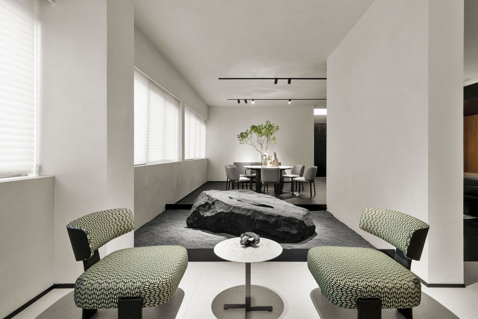 weijian life hall bypoetic design office of sp space