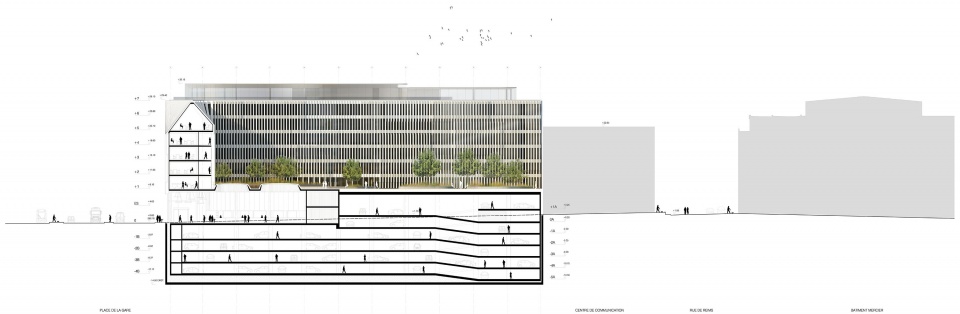 post headquarters metaform architects