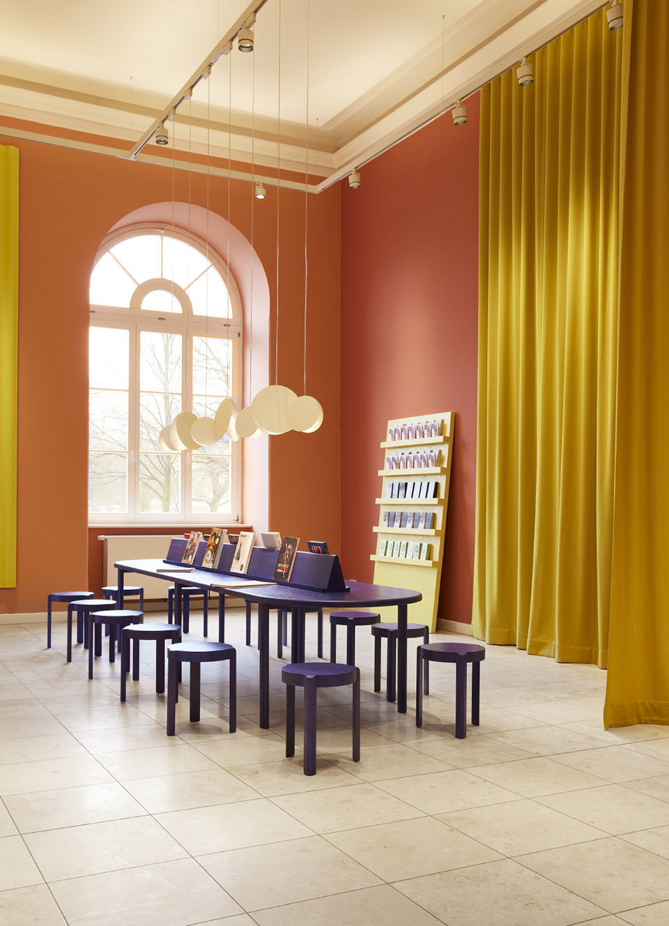Visitor center at the museum MK&G in Hamburg by Studio Besau Marguerre ...