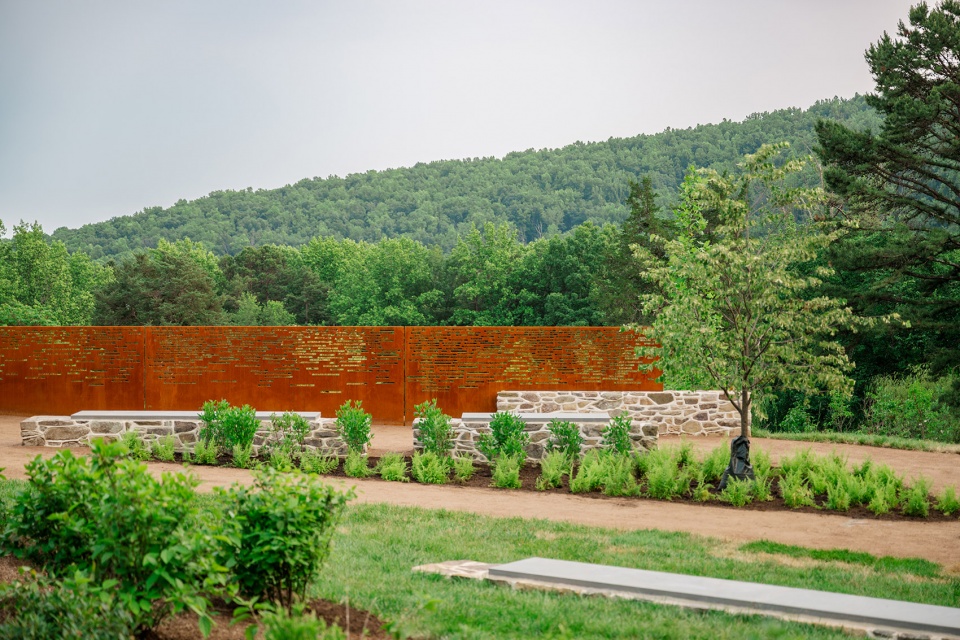 Contemplative Site at Monticello by HGA Nelson Byrd Woltz Landscape Architecture