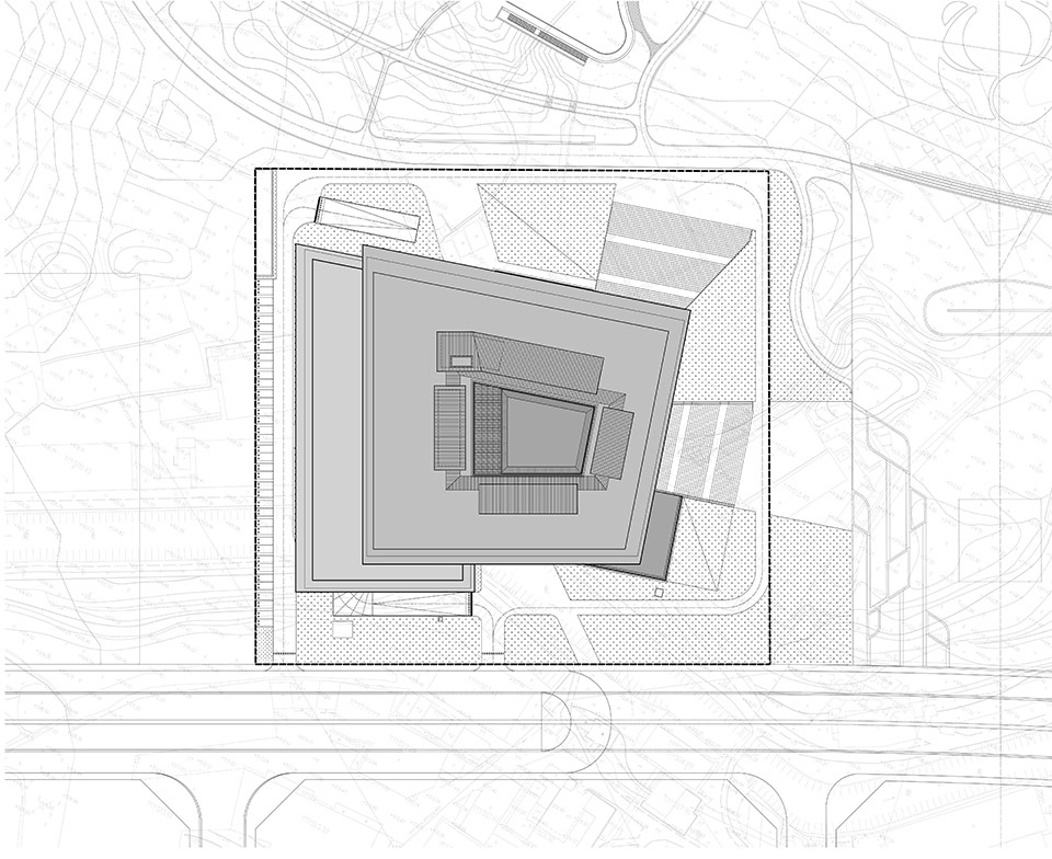 DongAn College Main Media Centre of FISU World University Games by China Southwest Architectural Design and Research Institute Corp Ltd