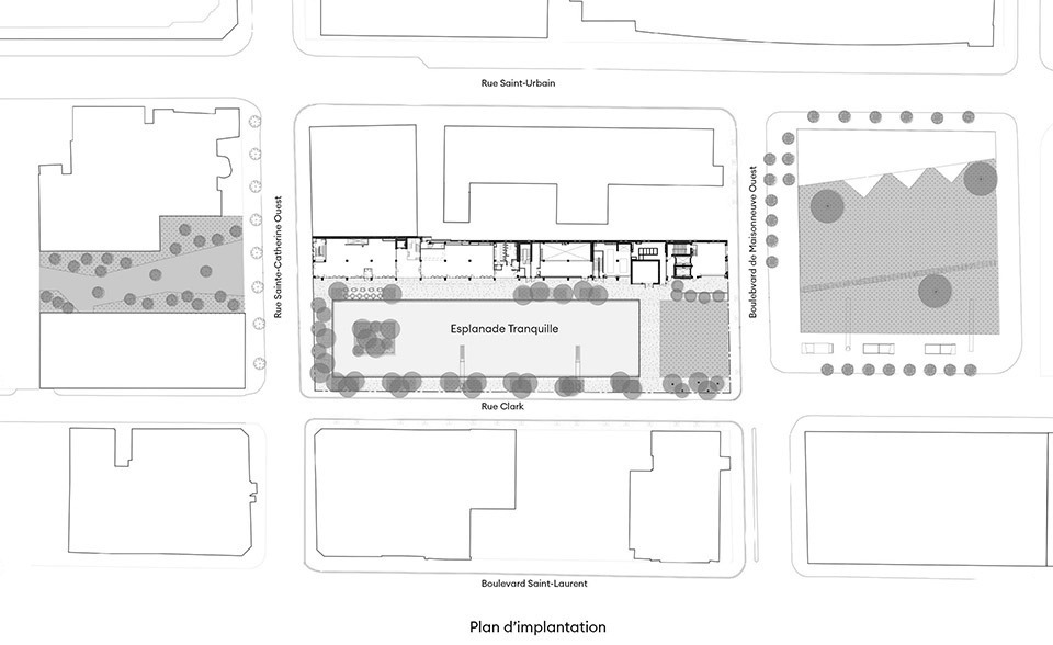 Esplanade Tranquille by Les architectes FABG