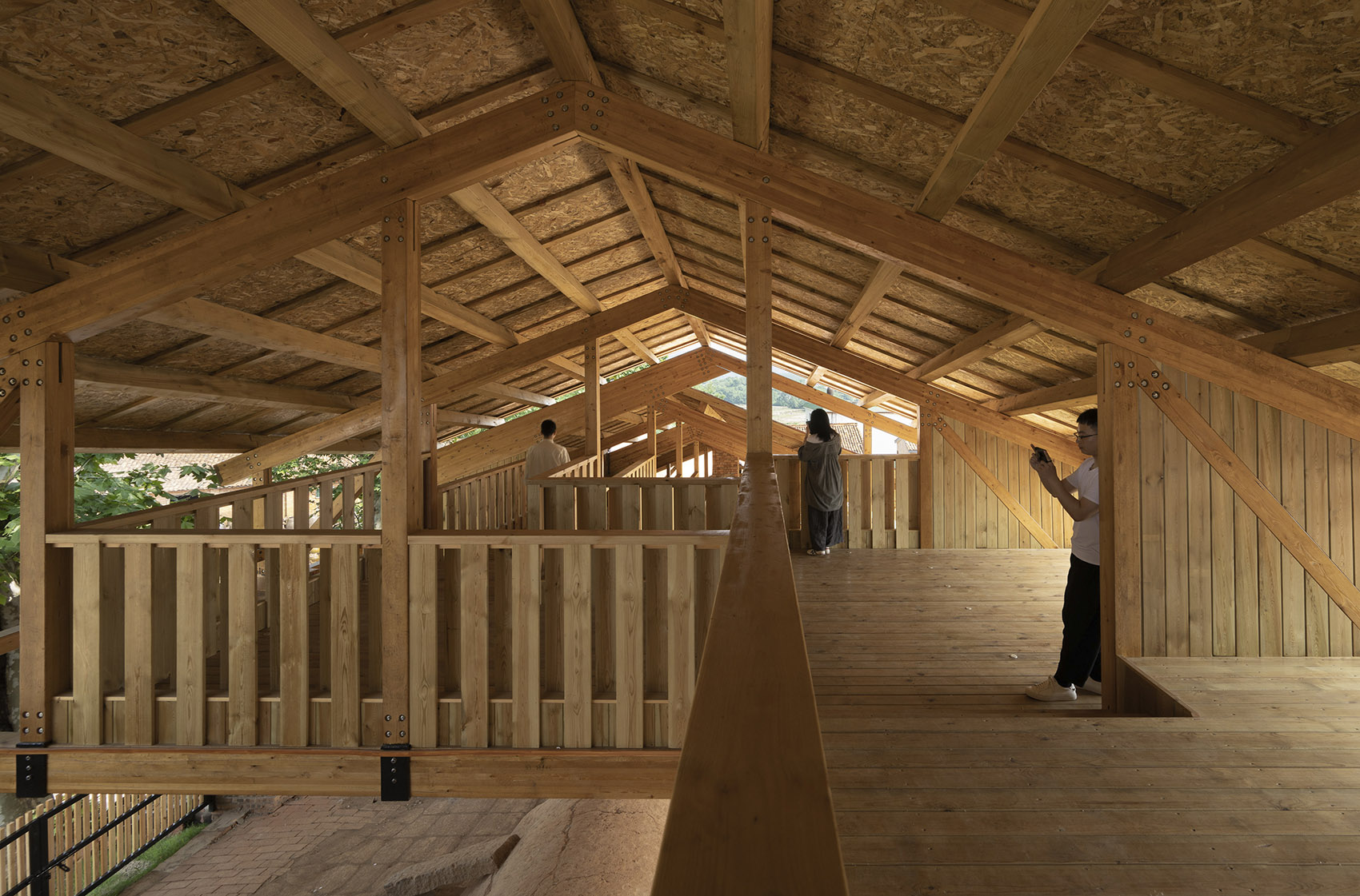 doumu dragon kiln and ich lounge in qianshan anhui by greyspace architects