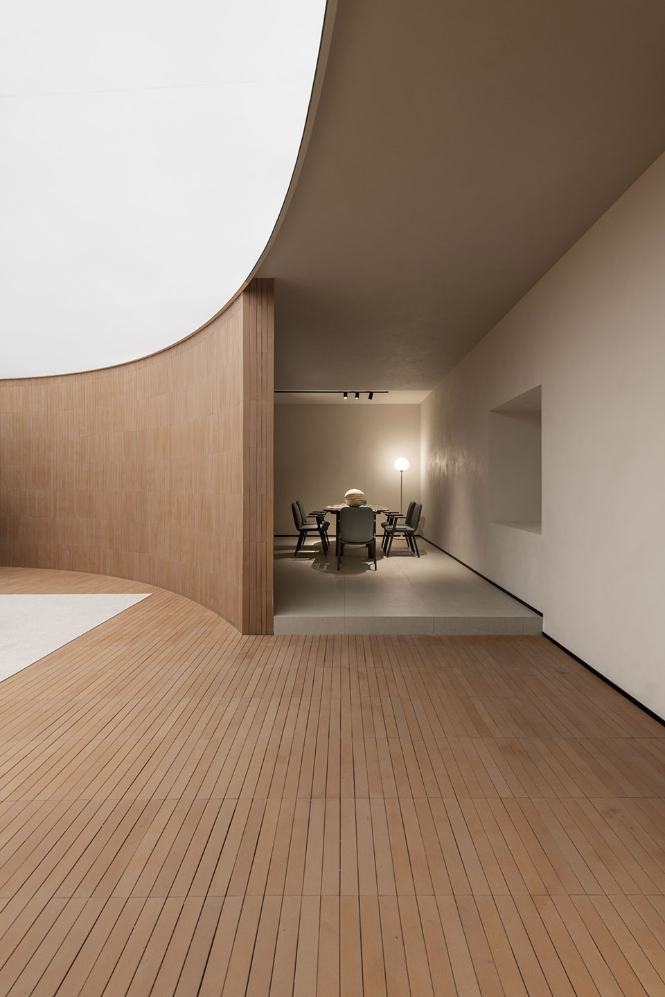 weijian life hall bypoetic design office of sp space