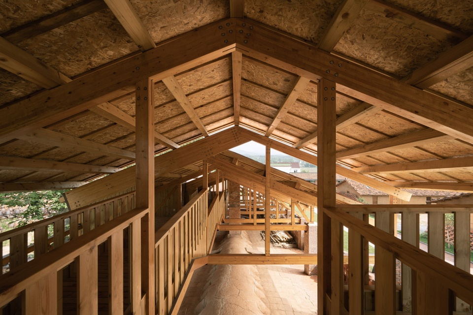 doumu dragon kiln and ich lounge in qianshan anhui by greyspace architects