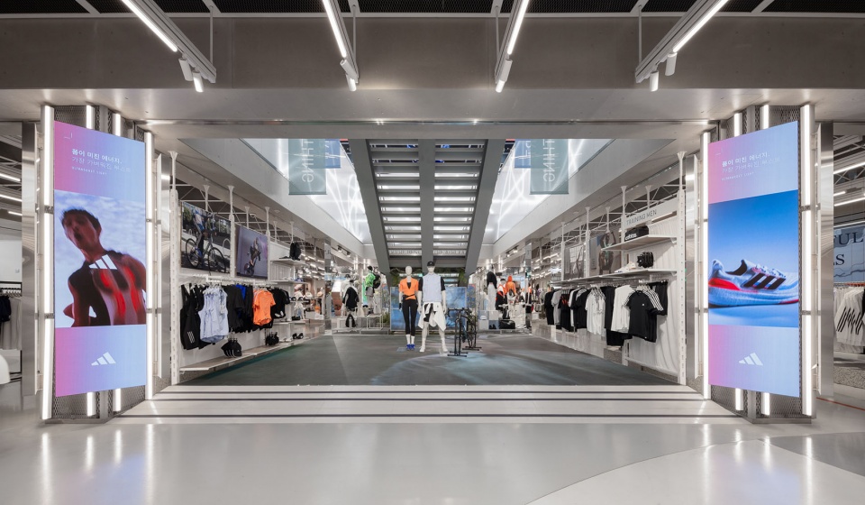 首尔adidas旗舰店 万社设计