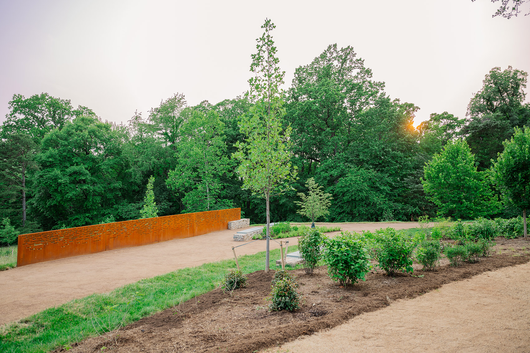 Contemplative Site at Monticello by HGA + Nelson Byrd Woltz Landscape