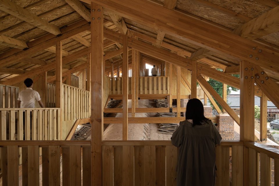 doumu dragon kiln and ich lounge in qianshan anhui by greyspace architects