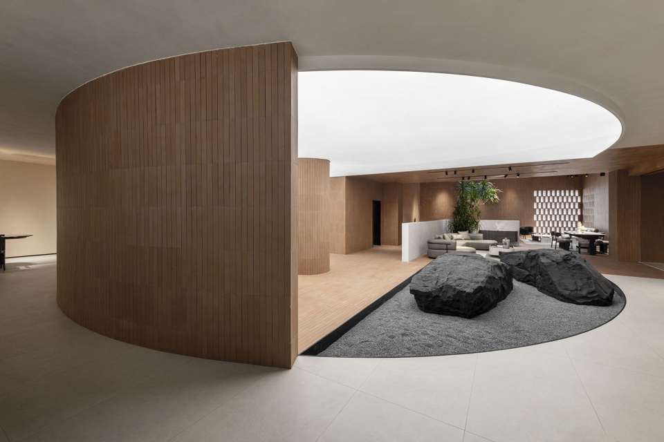 weijian life hall bypoetic design office of sp space