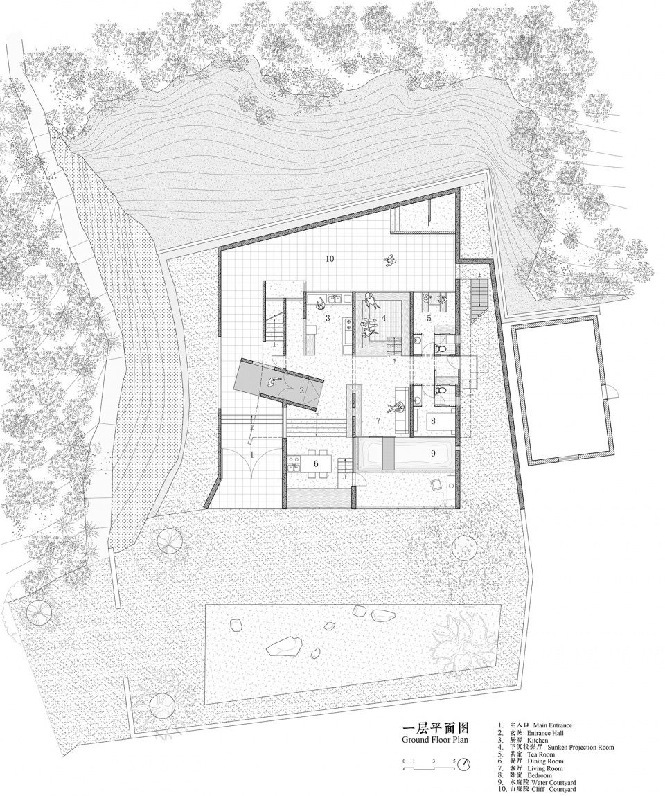 cliff house by li wenxi architects