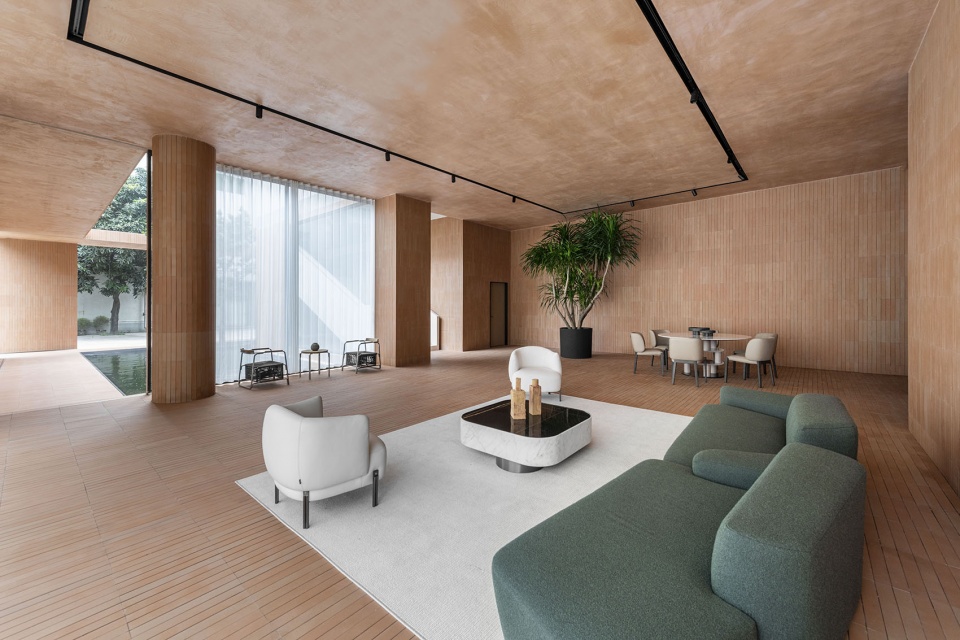 weijian life hall bypoetic design office of sp space