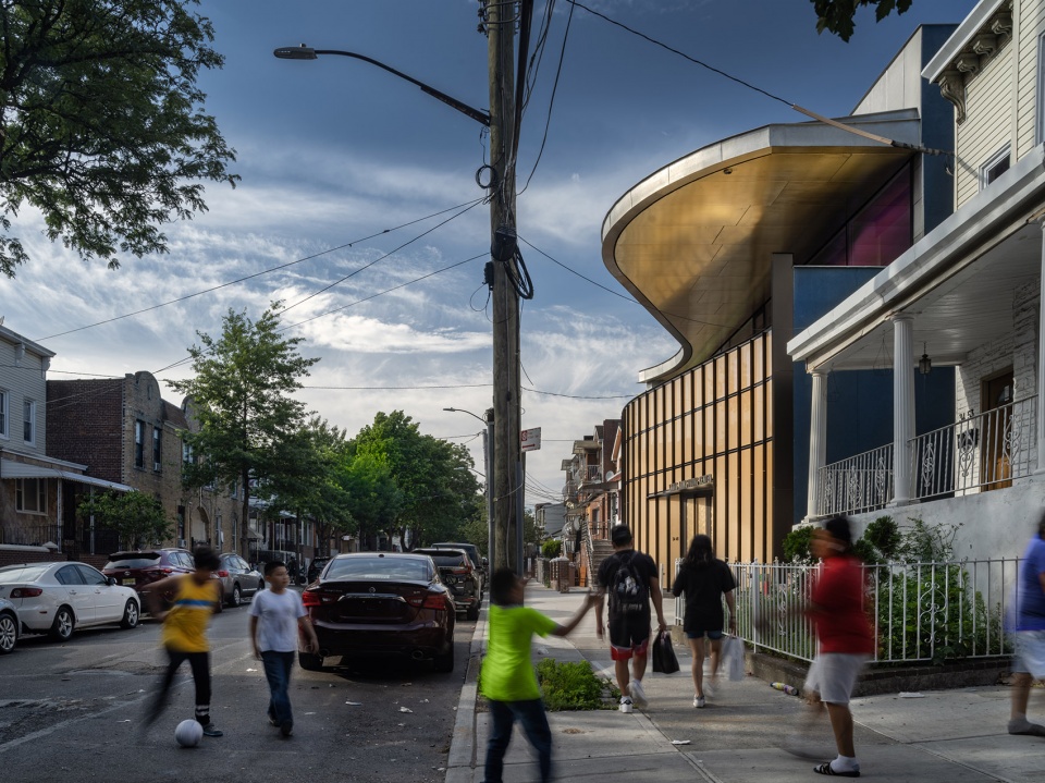 louis armstrong center by caples jefferson architects