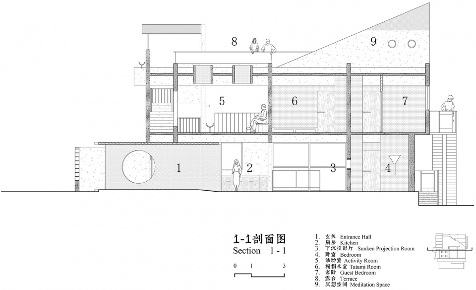 cliff house by li wenxi architects
