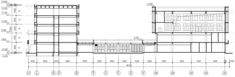 youyi road primary school in rudong county nanjing yangtze river urban architectural design