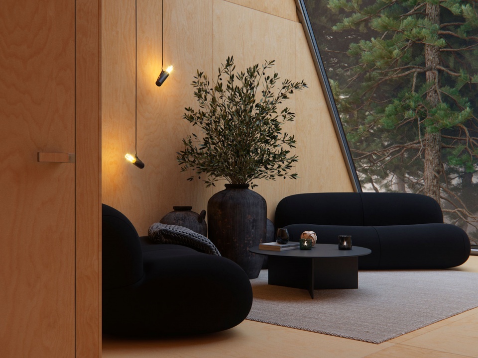 pine house by line design
