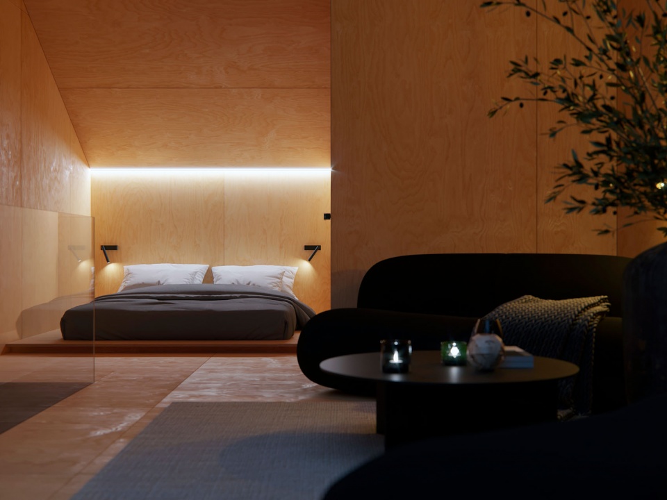 pine house by line design