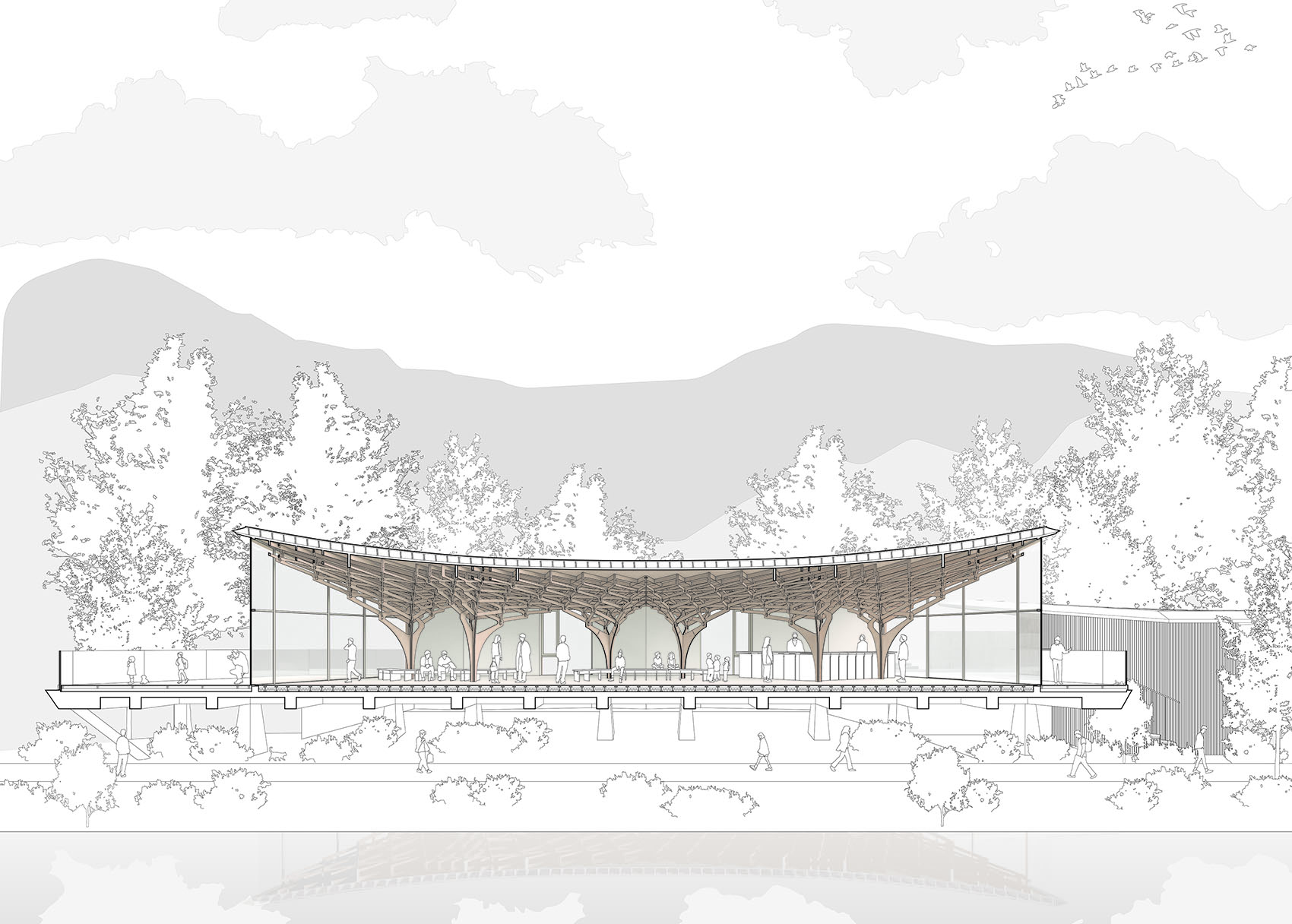 Pavilion of Floating Lights by JKAR 谷德设计网