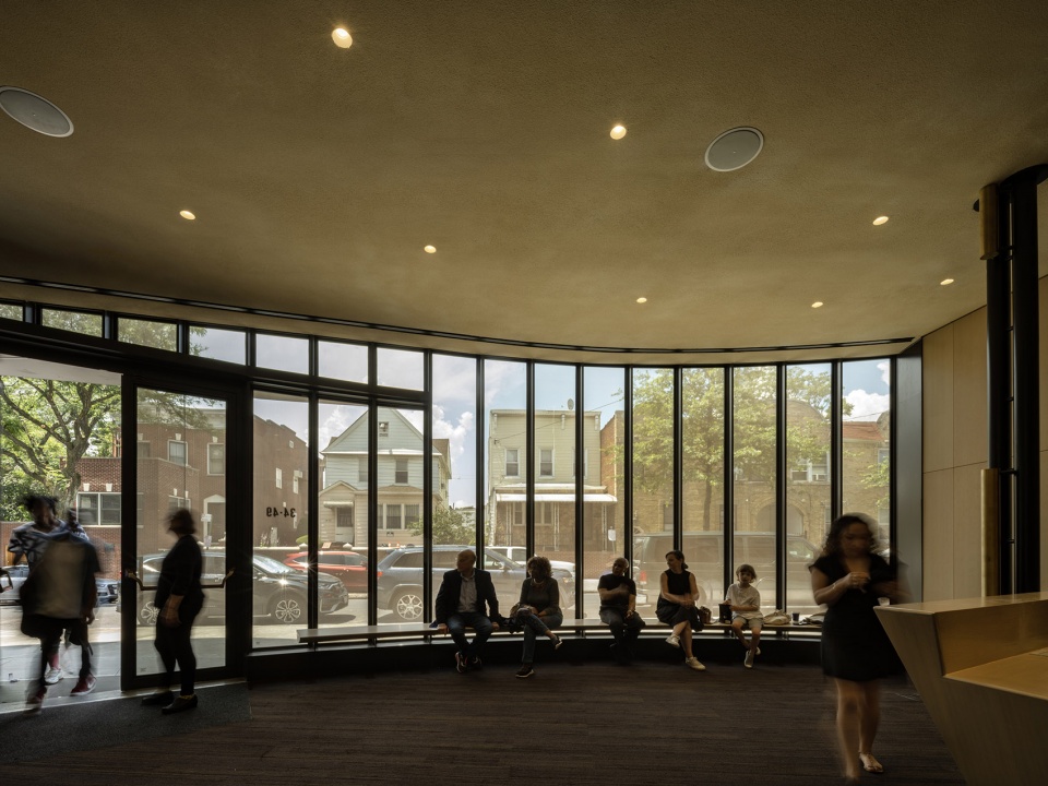 louis armstrong center by caples jefferson architects