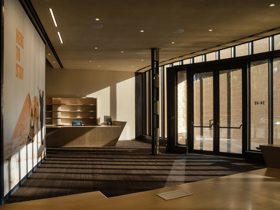 louis armstrong center by caples jefferson architects