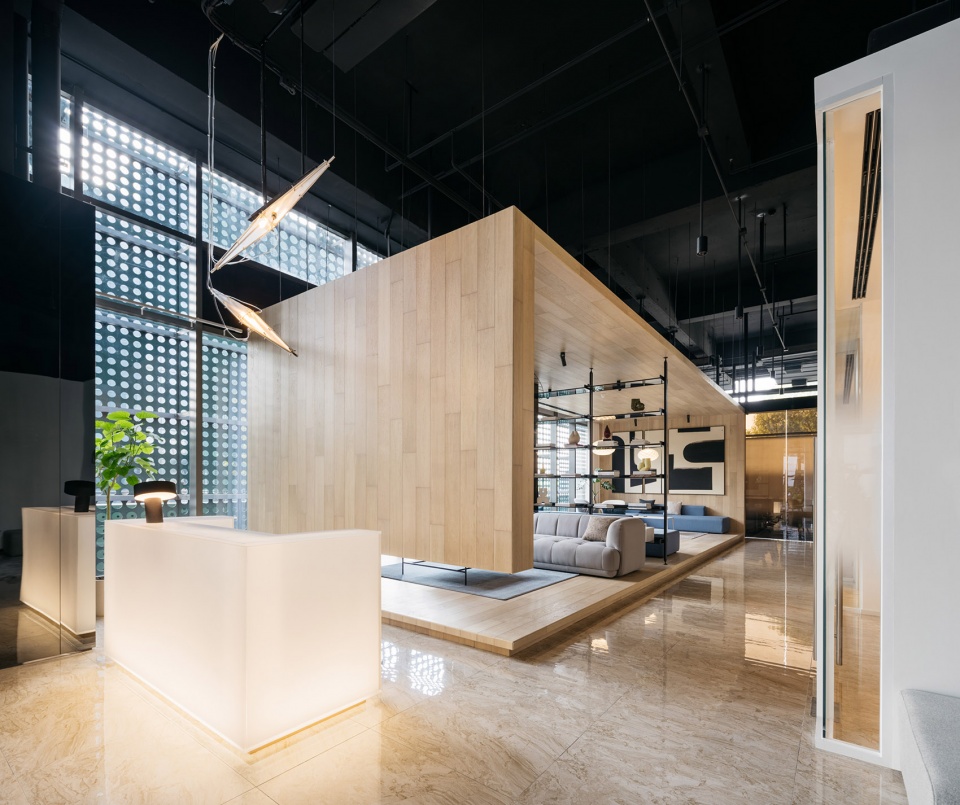 wutong experience center in beijing by mars studio