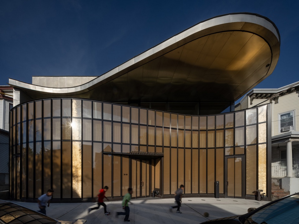 louis armstrong center by caples jefferson architects
