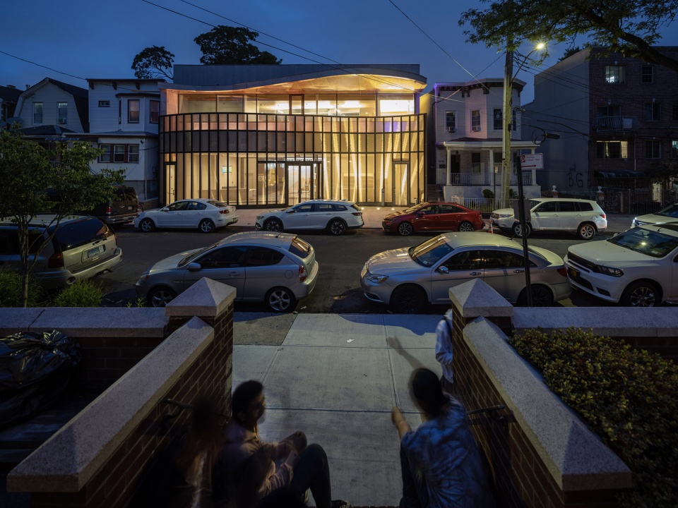 louis armstrong center by caples jefferson architects