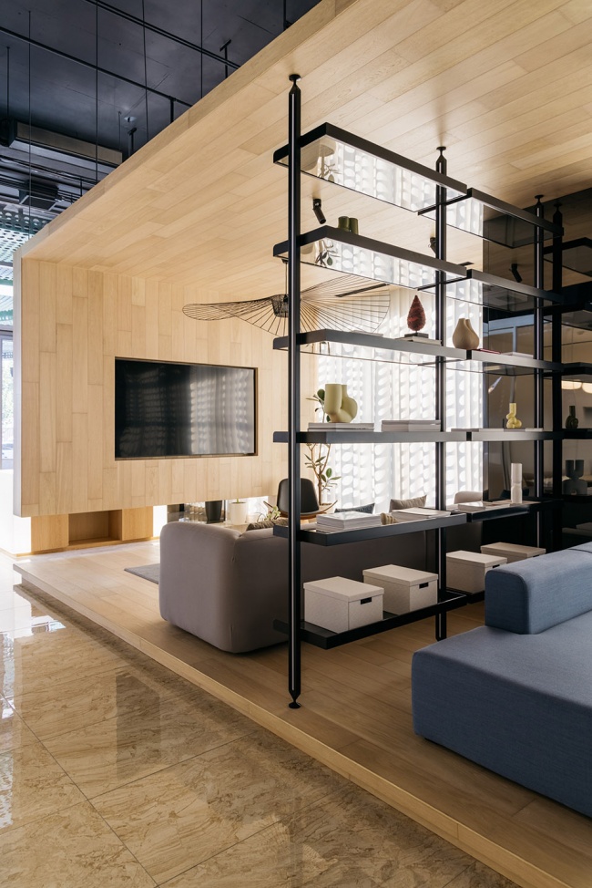 wutong experience center in beijing by mars studio