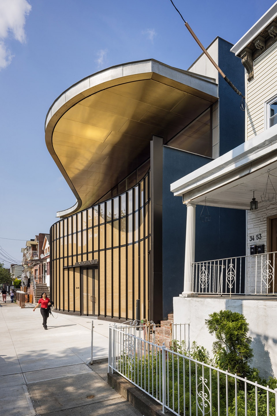 louis armstrong center by caples jefferson architects