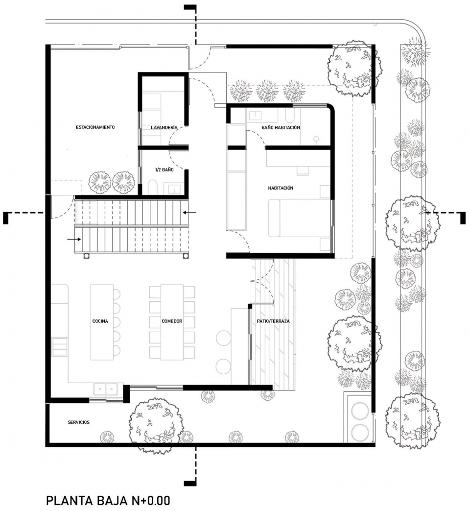 casa estudiantes brutal taller de arquitectura