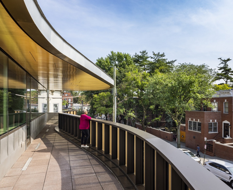 louis armstrong center by caples jefferson architects