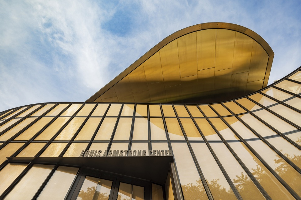 louis armstrong center by caples jefferson architects