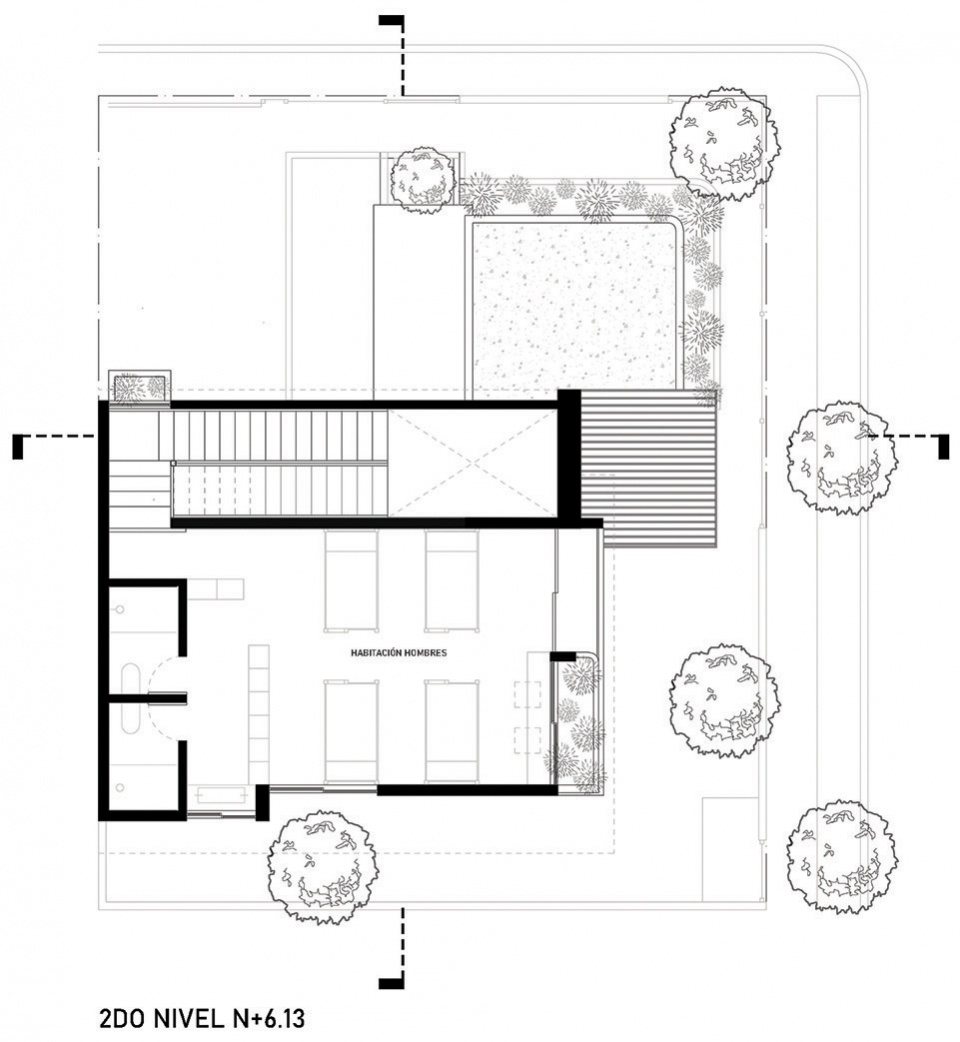 casa estudiantes brutal taller de arquitectura