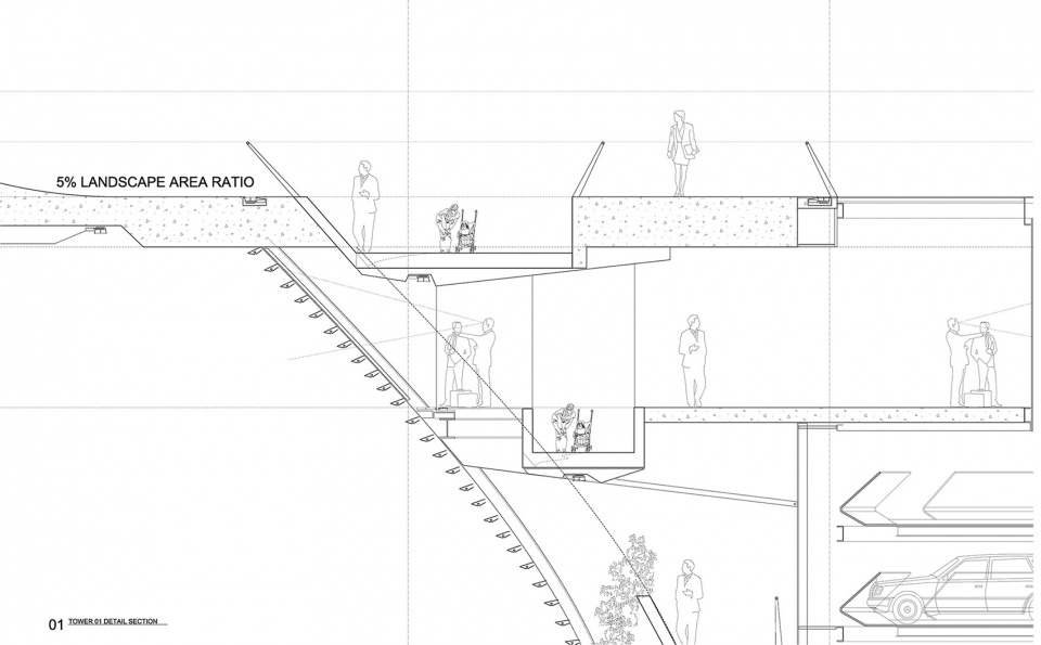 future car park by daniel statham studio