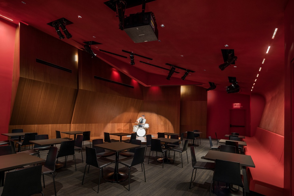 louis armstrong center by caples jefferson architects