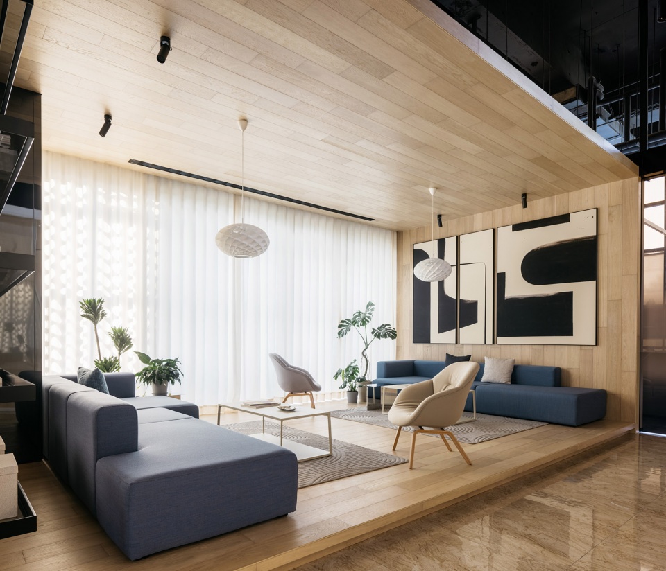 wutong experience center in beijing by mars studio