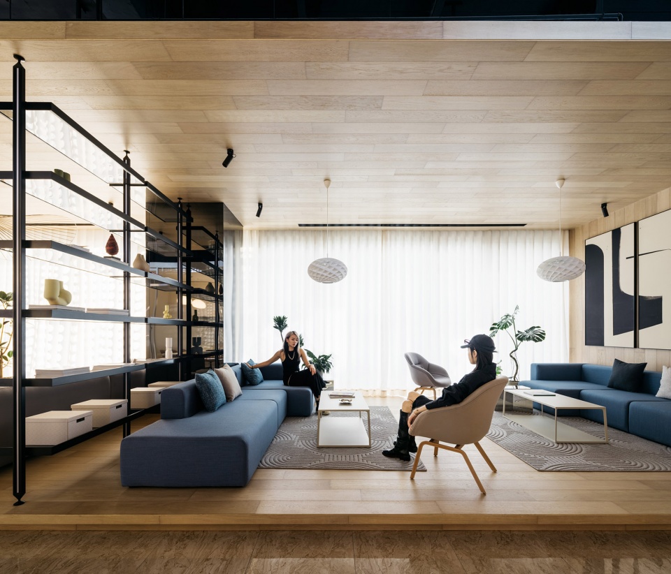 wutong experience center in beijing by mars studio