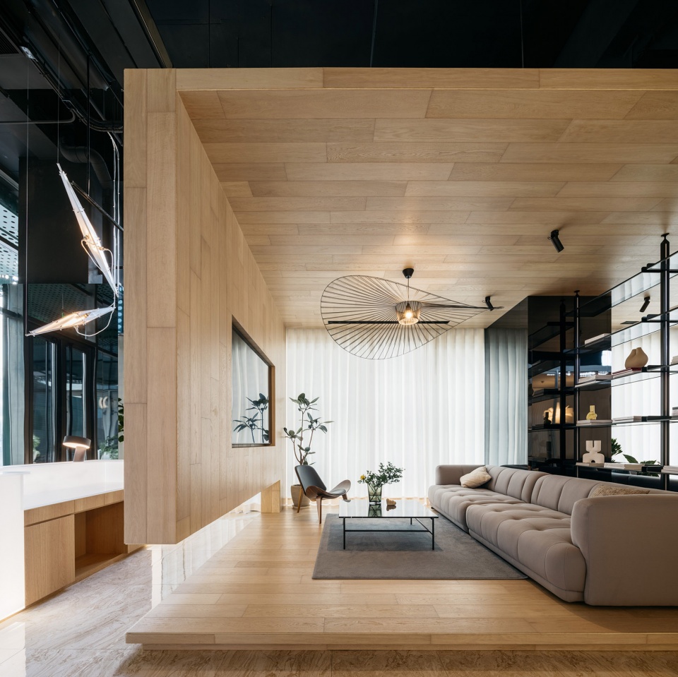 wutong experience center in beijing by mars studio
