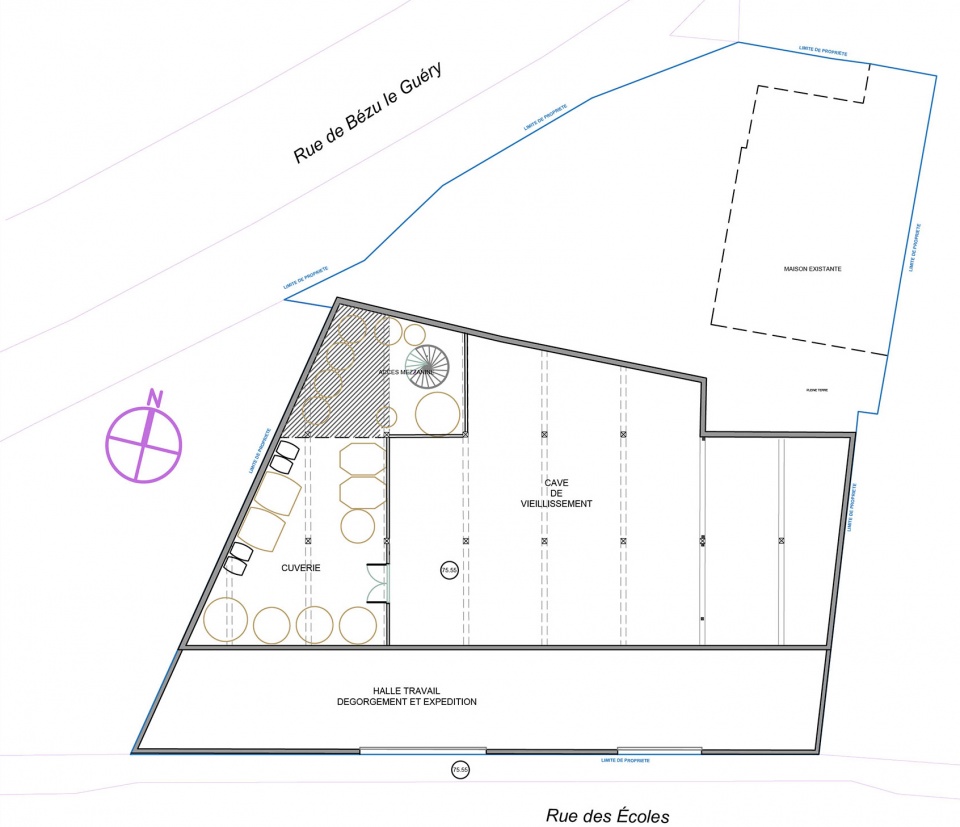 BOURGOIS DIAZ PLAN OF THE CELLARS ECH 150 FORMAT A4 拷贝