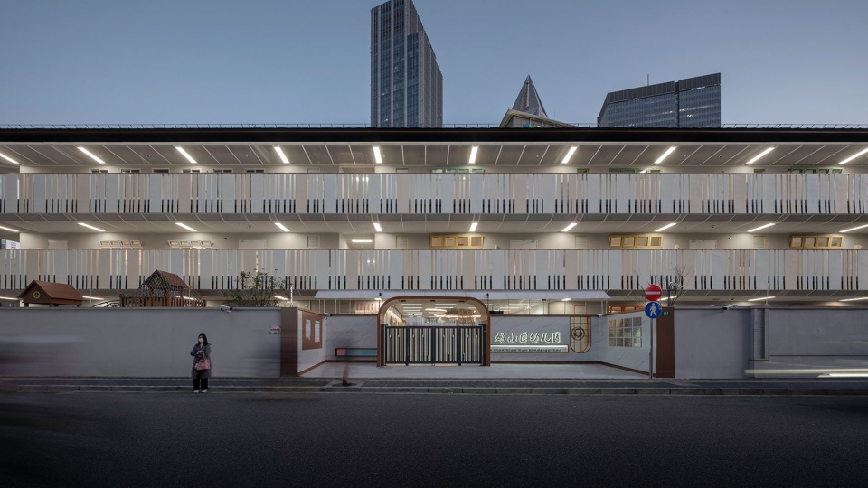 北侧幼儿园校门 North side kindergarten gate©繁玺视觉