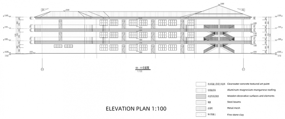 小学立面primary school elevation plan3 1 拷贝