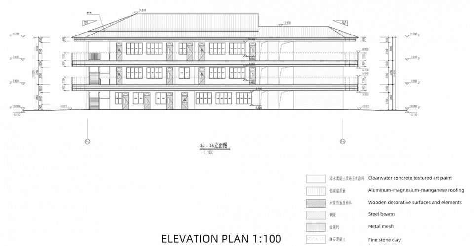 小学立面primary school elevation planA J 拷贝