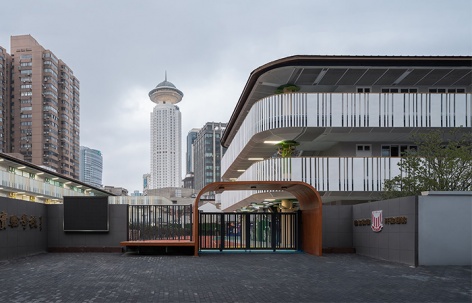 上海市同福里地块过渡临时校园 / 华建集团上海建筑设计研究院FREE STUDIO工作室