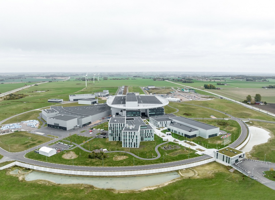 ess european spallation source by henning larsen cobe sla