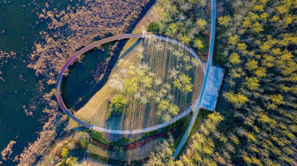 Zhoukou Shahewan Wetland Park China by Beijing Sunshine Landscape Co Ltd z4q