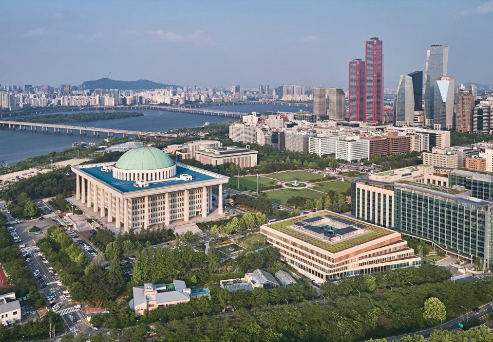 national assembly communication building by haeahn architecture h architecture